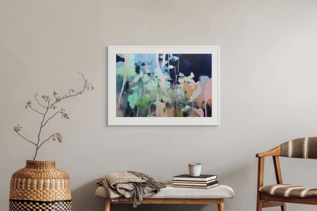 Garden of Echoes Wall Art | Botanical Fine Art Print