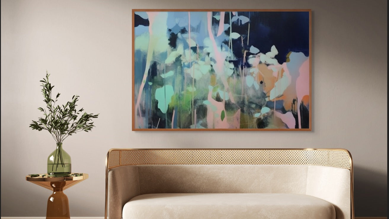 Garden of Echoes Wall Art | Botanical Fine Art Print